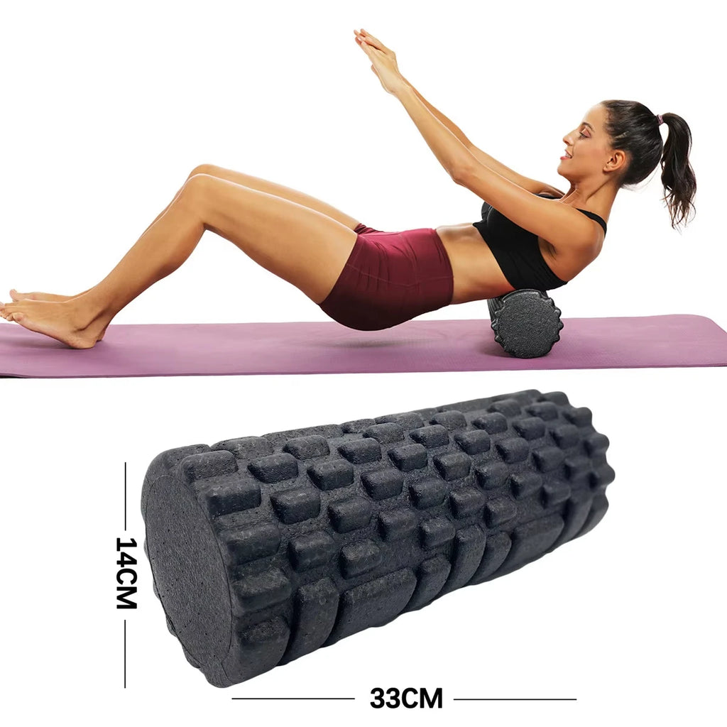 Faszien Rolle für Yoga & Pilates, 33cm