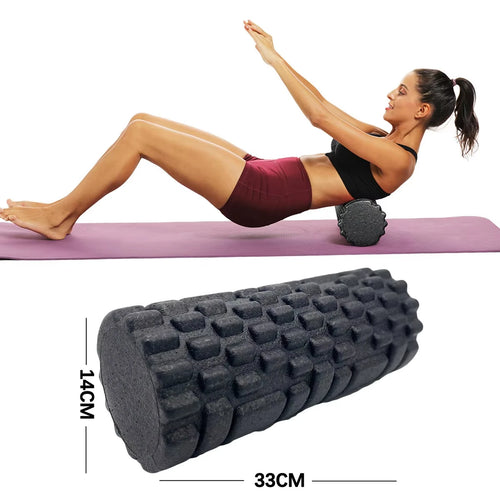 Faszien Rolle für Yoga & Pilates, 33cm