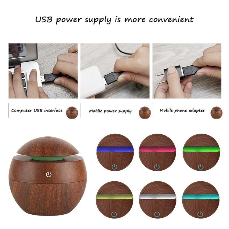 Diffusor - Luftbefeuchter - Raumduft - LED